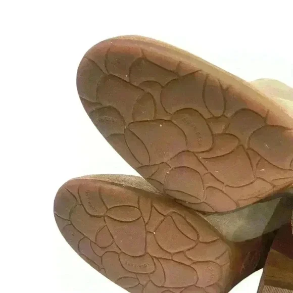 KORK-EASE Challis Women’s Mustang Gray Suede Chunky Heel Mules 10 M/ 42 - Picture 12 of 12